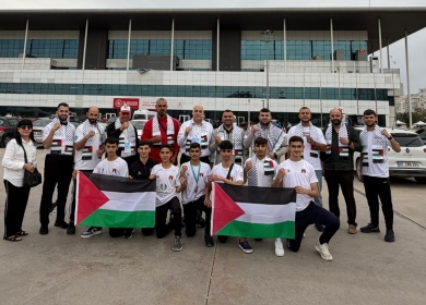6 ميداليات فضية حصيلة فلسطين في بطولة كأس العالم للكيك بوكسينغ