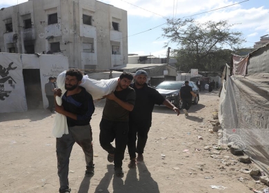 استشهاد مواطنة في الزوايدة وسط قطاع غزة