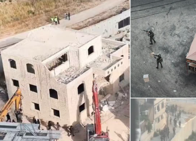 الاحتلال يهدم منزلا وبناية سكنية في كفر عقب شمال القدس