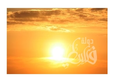 حالة الطقس: أجواء شديدة الحرارة