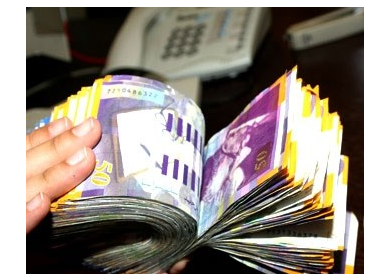 أسعار صرف العملات مقابل الشيكل اليوم الثلاثاء