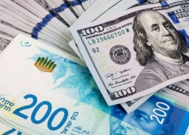 اسعار صرف العملات مقابلا لشيكل اليوم الخميس