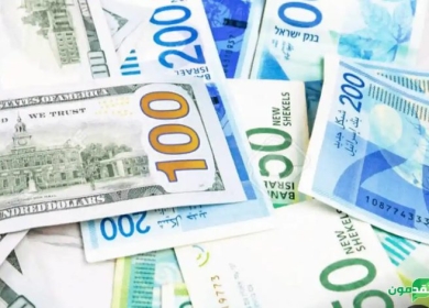 أسعار العملات مقابل الشيقل