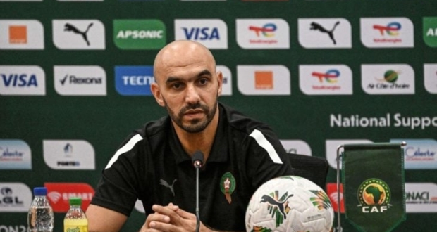 مدرب المنتخب المغربي، وليد الركراكي